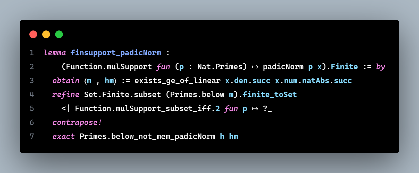Finsupport